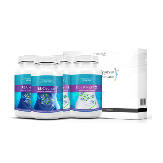 Weightelligence® Veggi 1 Monat (Inklusive 2x Day&Night Veggi Drink & Fatburn KI)