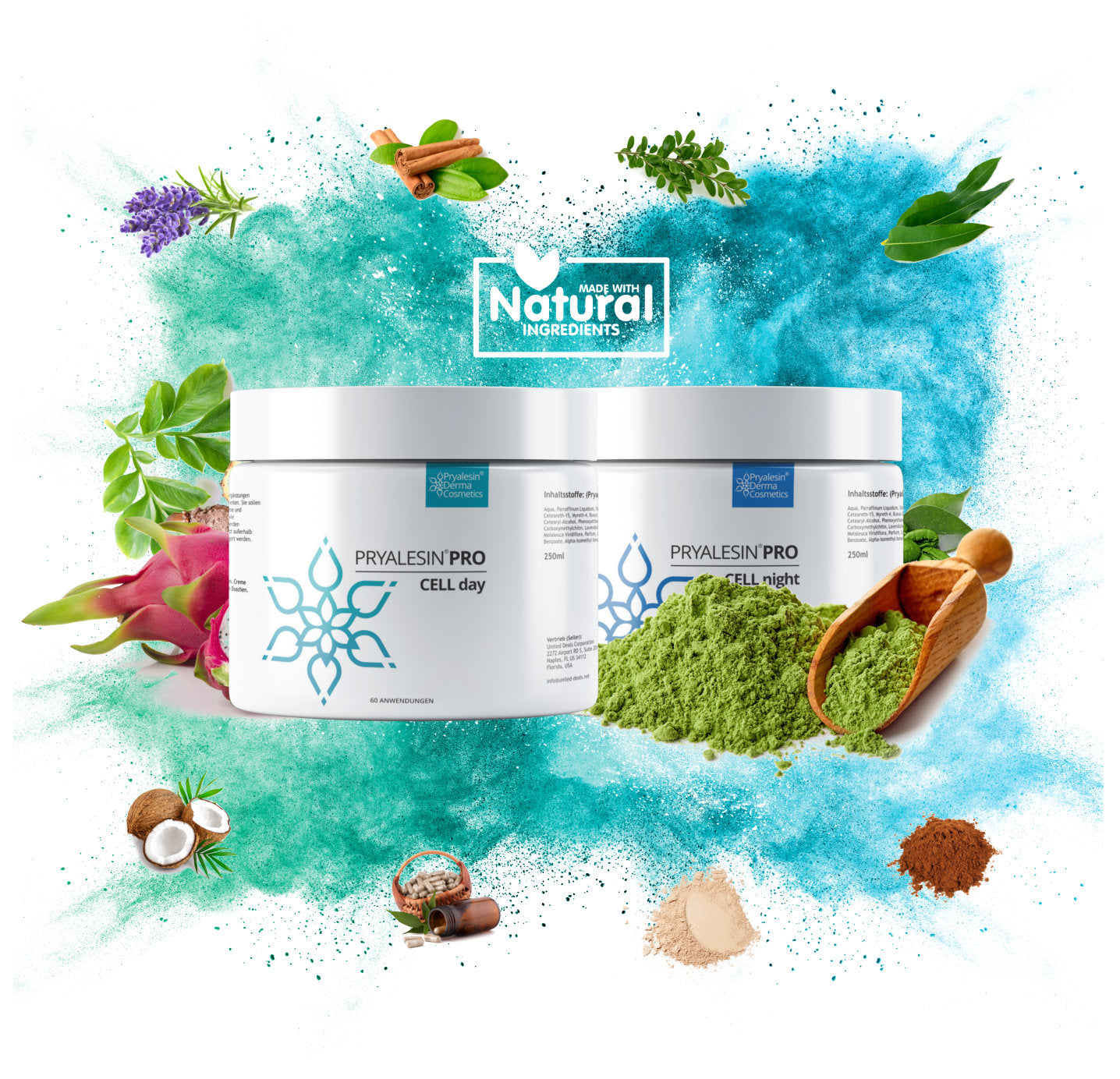 MyNaturalSecret - Pryalesin PROCELL 2 Day+Night Typ 1-3 Cellulite