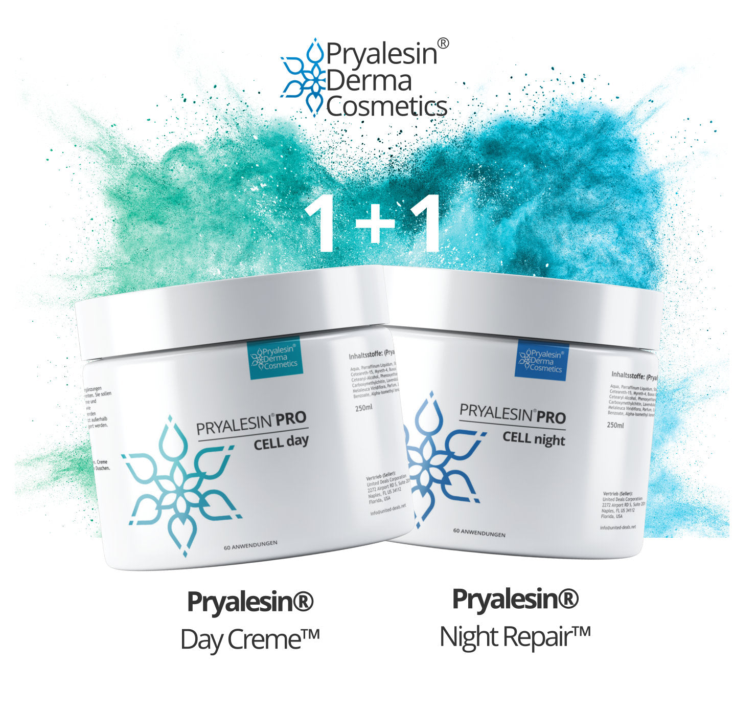 Platz 1 - Anti Cellulite Creme Test: MyNaturalSecret - Pryalesin PROCELL Duo 2 - Anti Cellulite